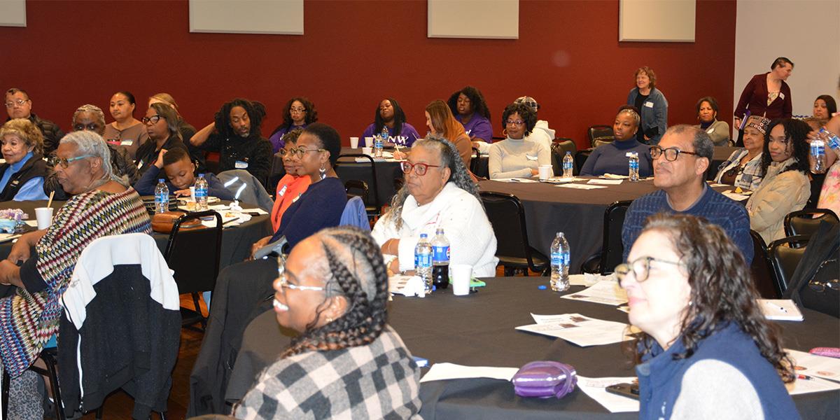 The audience at the 2025 Legacy of Love: African American Caregivers Forum