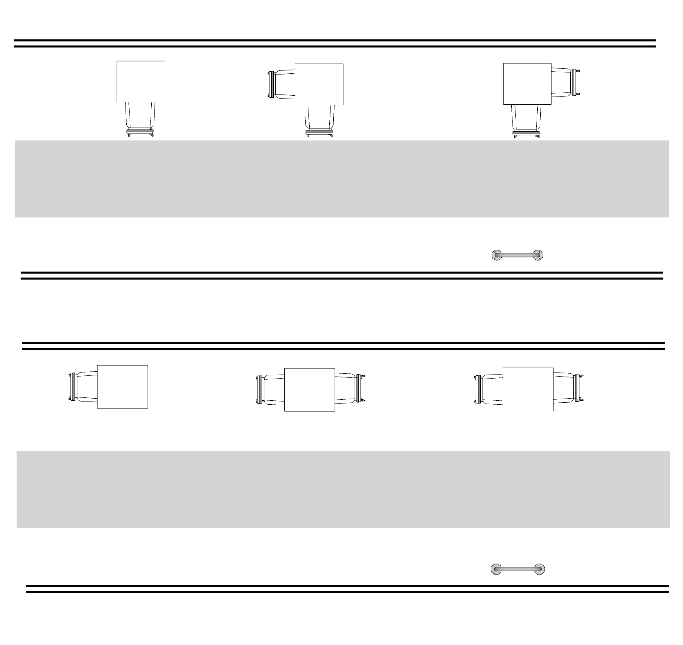Two sets of tables and chairs set up, one correctly, the other incorrectly