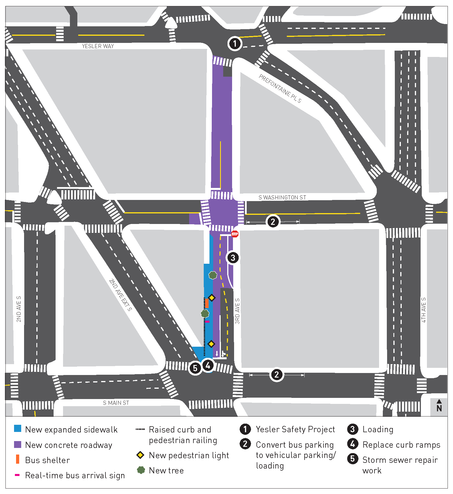3rd and Main Overview Map