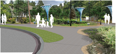 rendering of proposed art