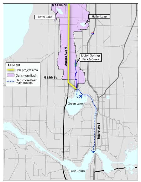 Map of project area.