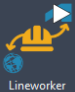 Lineworker icon for Seattle Tools Ribbon