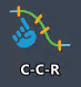 Curb Table Panel Curb-Continuous-Reverse curb icon