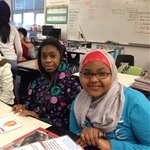 Kids working together ina classroom