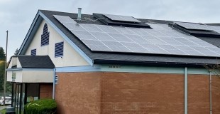 Evergreen Aquatic Center Green Up Project Photo