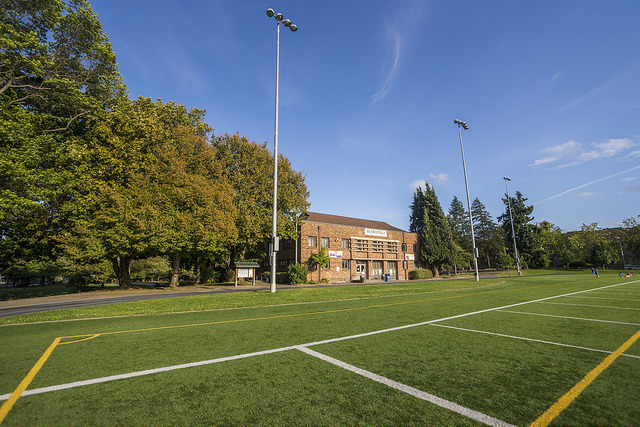 Hiawatha Community Center field
