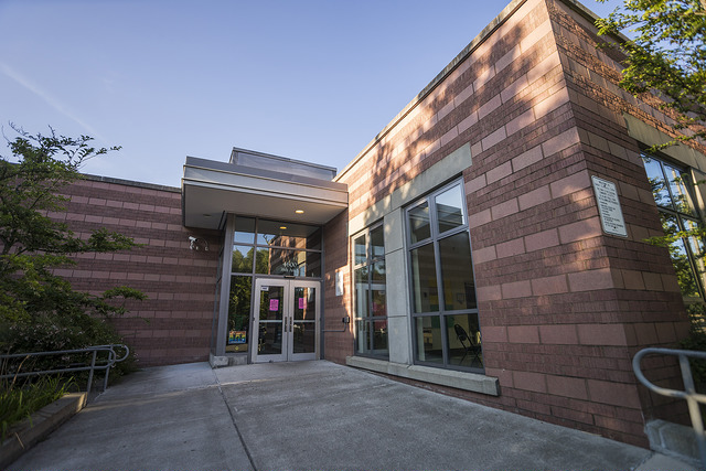Rainier Community Center front door