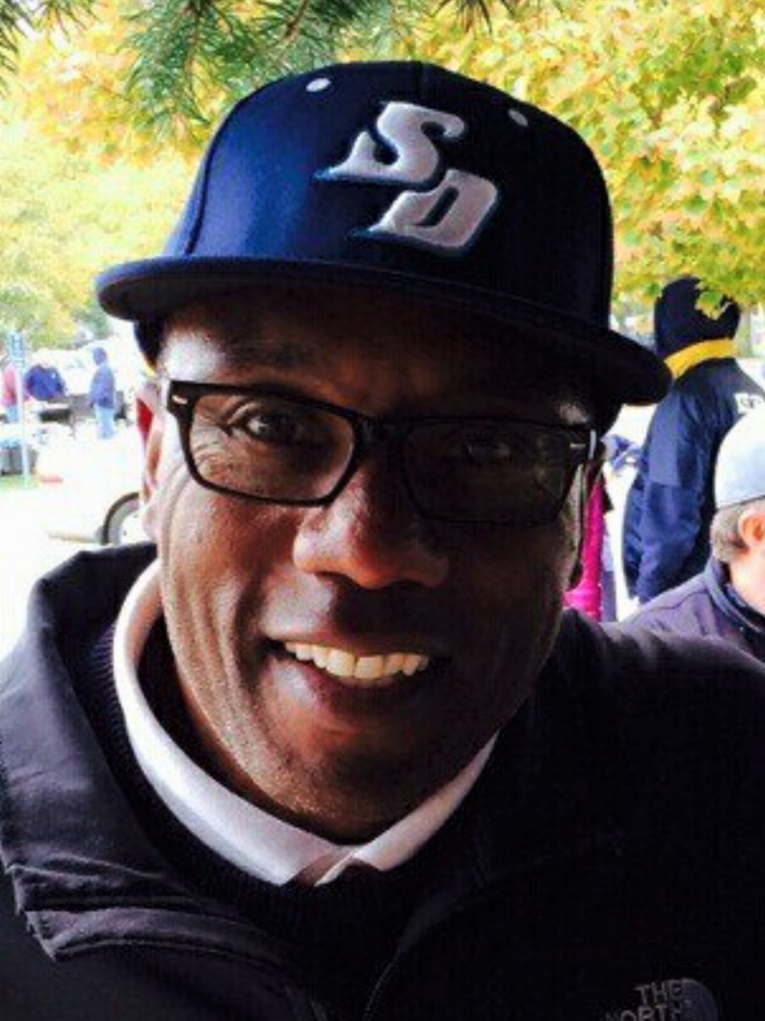 A man wearing a baseball cap