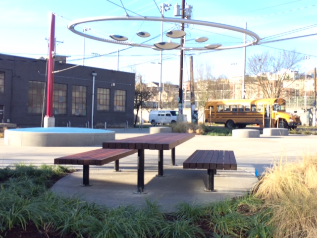 12th Ave. Square Park tables