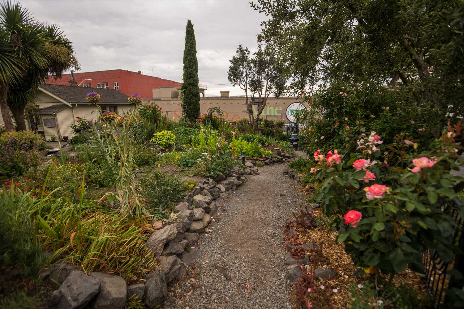 Belltown Cottage Park pathway - Photo by TIA International Photography
