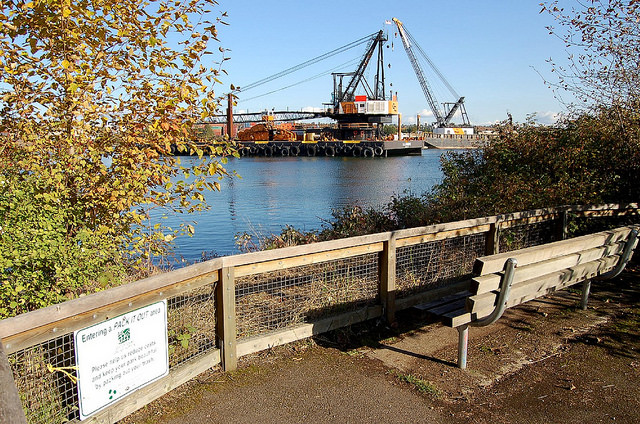 Herring House Park bench