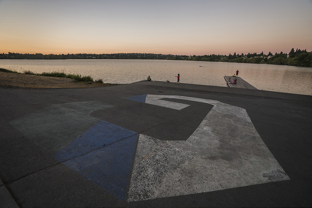 Green Lake Park dock