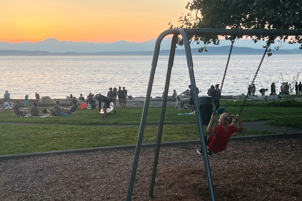 Lowman Beach Park tennis courts - Photo by TIA International Photography