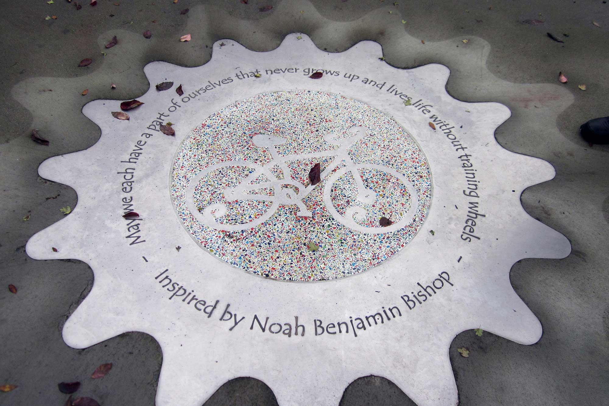 Maple Leaf Reservoir Park artwork - Butterfly Garden