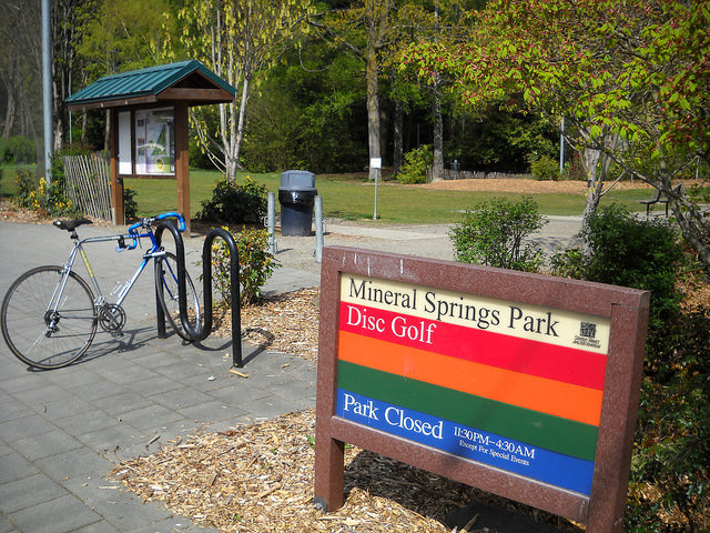 Mineral Springs sign