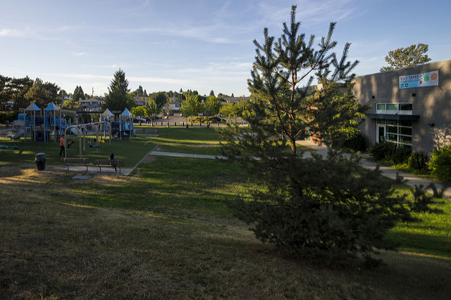 Van Asselt Playground landscaping