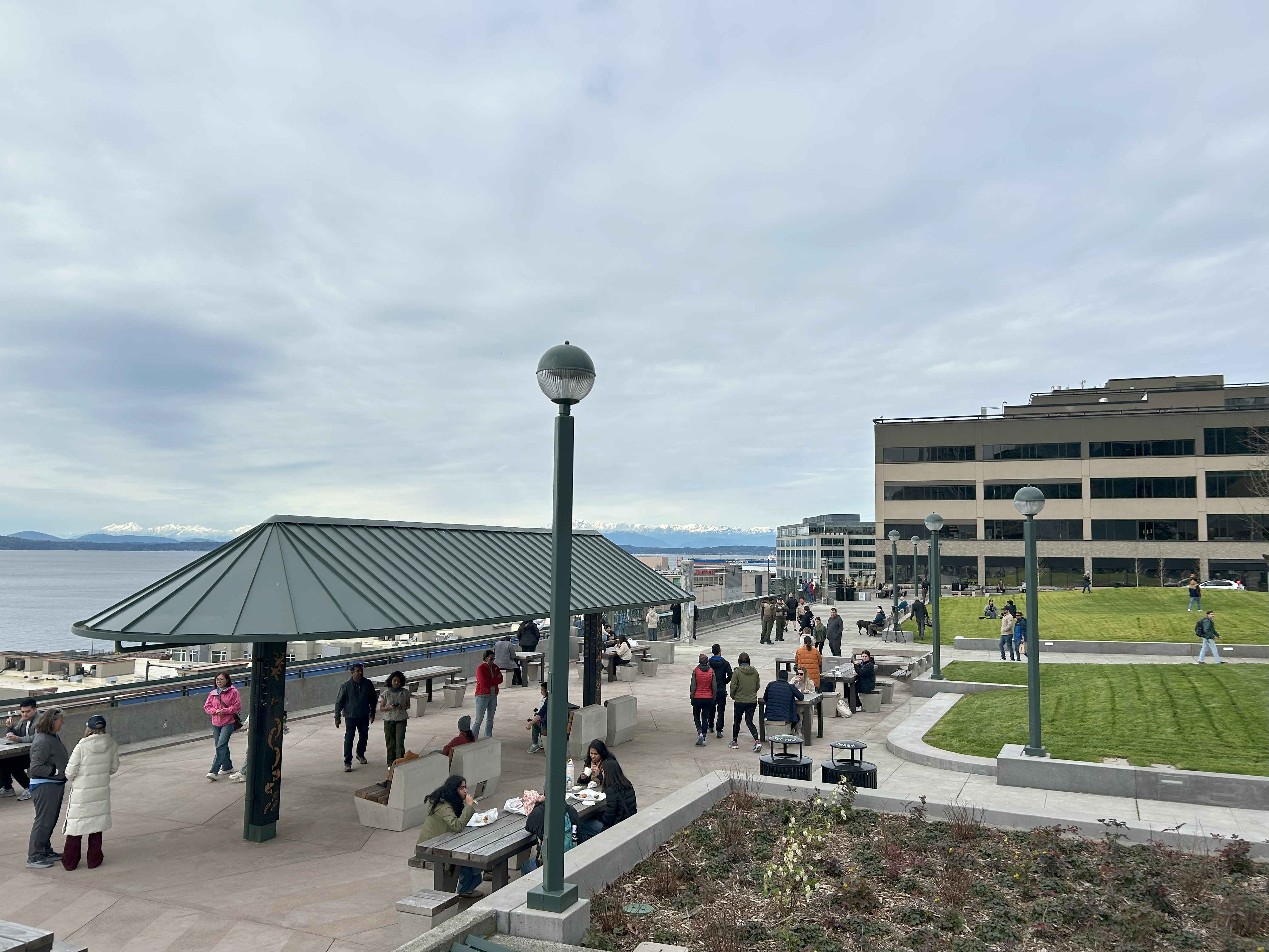 Victor Steinbrueck Park path with totem pole