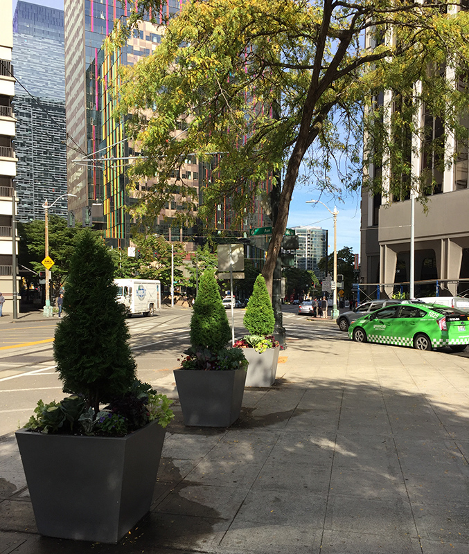Westlake Square Planters