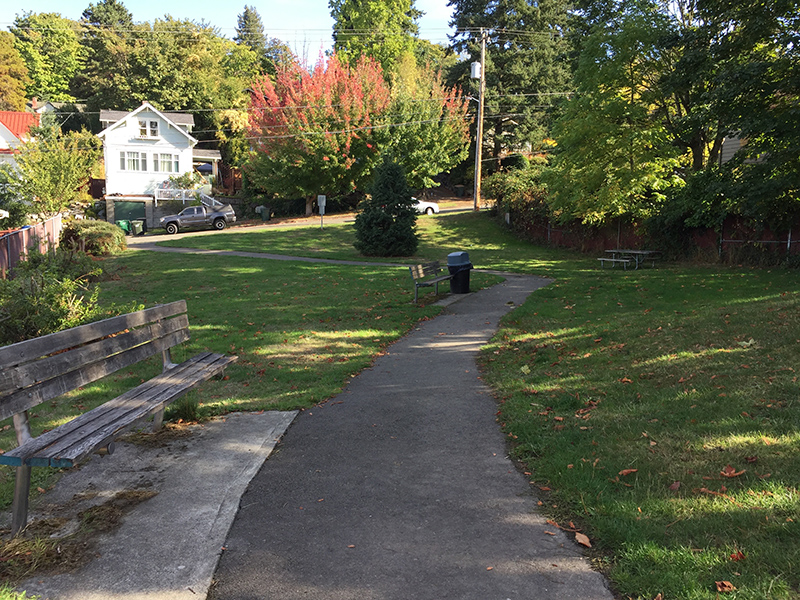 William Grose Park benches