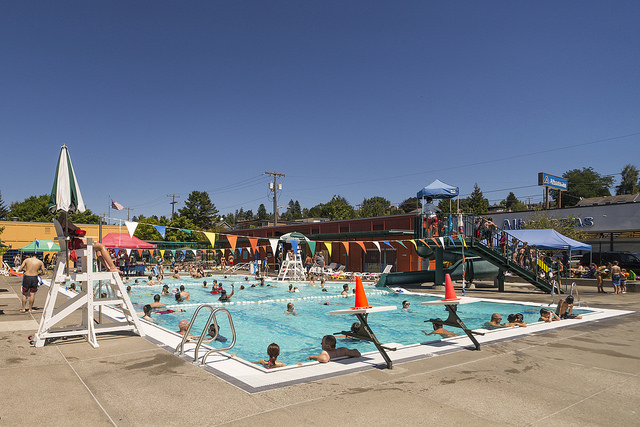 Mounger Pool Lifeguard