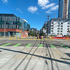 Intersection of Dexter Ave N and Thomas St prior to construction 