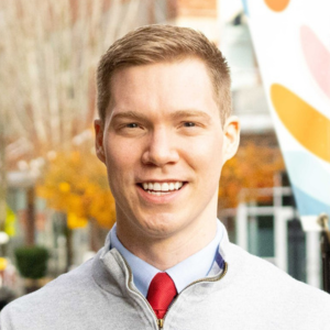 Headshot of Kyle Tibbs. 