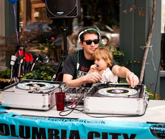 A live DJ plays music during Columbia City Beatwalk, a recurring community event series featuring local vendors and food. Credit: SDOT